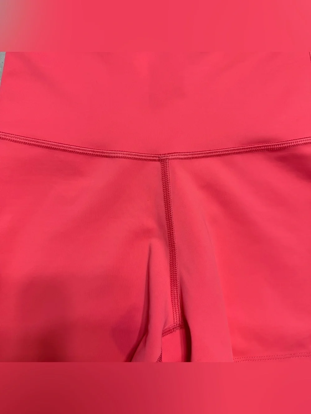 Alo Airlift Energy Womens Coral High Waisted Yoga Shorts- Size Small
